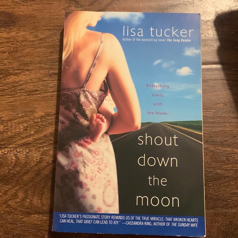 Lisa Tucker, Shout Down the Moon paperback book